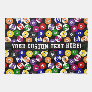 Linge De Cuisine Amusants Style Country À damiers Billard Motif