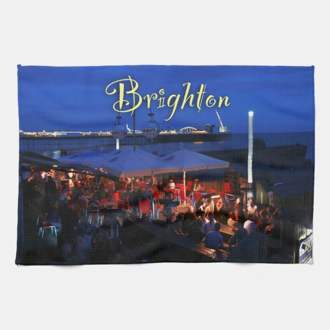 Linge De Cuisine Amusez-vous à Brighton ! (Horizontal)