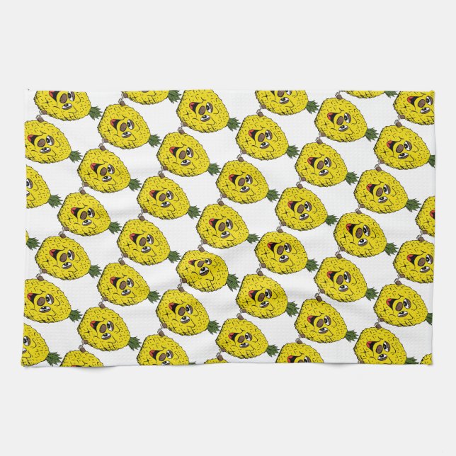 Linge De Cuisine Ananas (Horizontal)