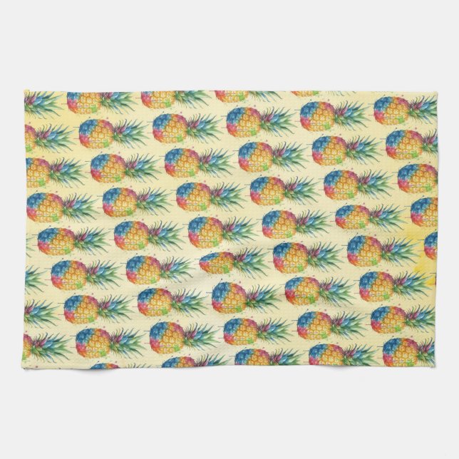 Linge De Cuisine Ananas (Horizontal)