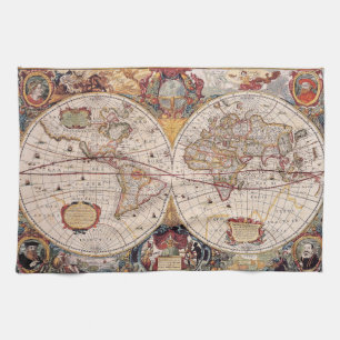 Linge De Cuisine Ancienne carte cartographique