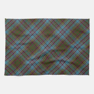 Linge De Cuisine Anderson Clan Tartan Plaid Motif Scottish