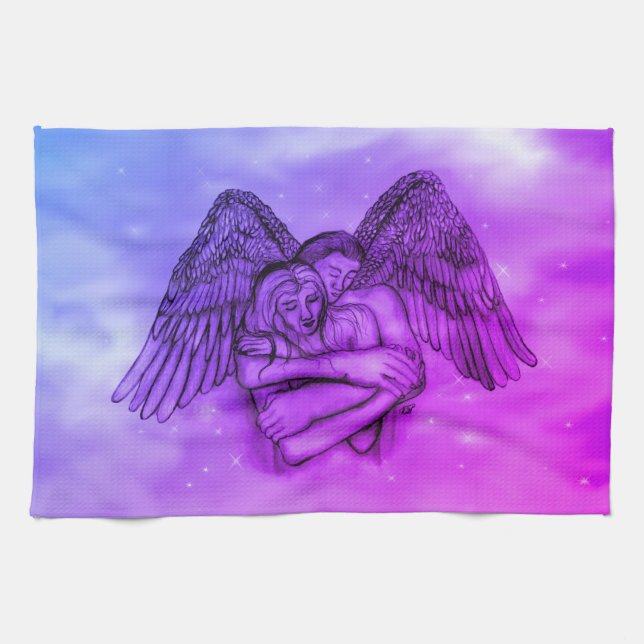 Linge De Cuisine Angel Eros in Love (Horizontal)