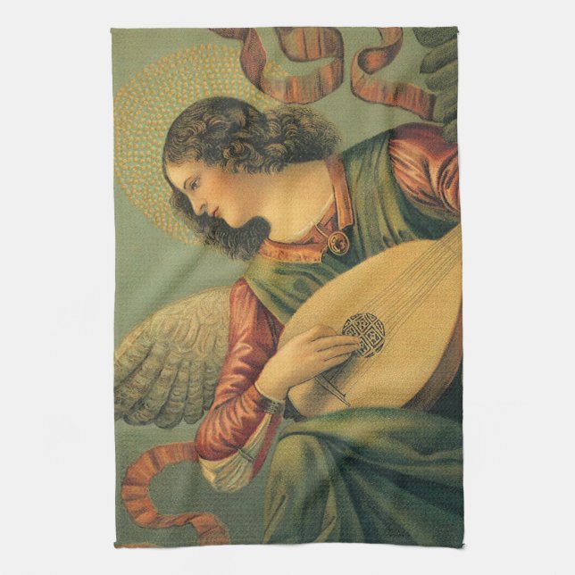 Linge De Cuisine Angel Musician, Melozzo da Forli, Art Renaissance (Vertical)