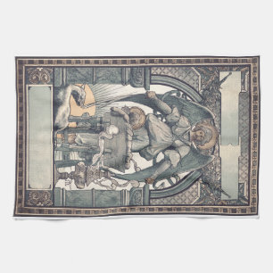 Linge De Cuisine Anges gardiens avec l'enfant Jésus