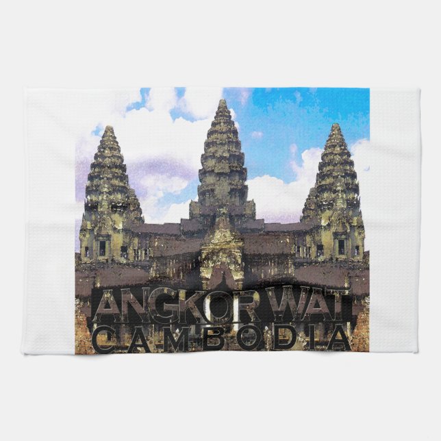 Linge De Cuisine Angkor Wat (Horizontal)