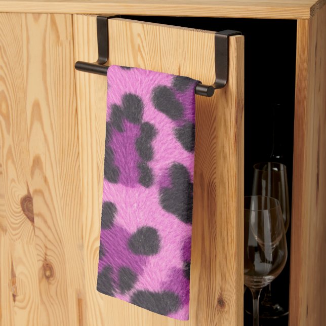 Linge De Cuisine Animal Spots (Pliage en tiers)