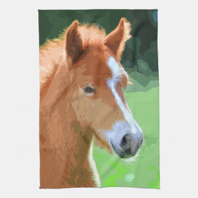 Linge De Cuisine AnimalMix_Horse_013 (Vertical)