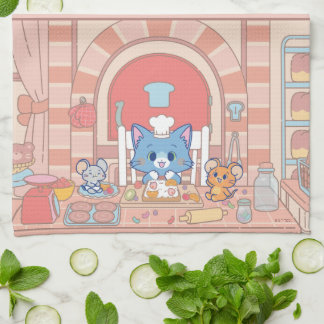 Linge De Cuisine Anime Tom, Jerry et boulangerie Tuffy