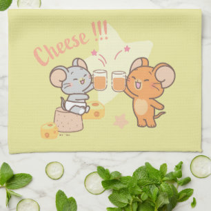 Linge De Cuisine Anime Tuffy et Jerry Cheese au fromage