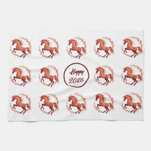 Linge De Cuisine Année du cheval 2026