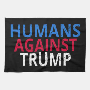 Linge De Cuisine Anti-Trump - Humains contre Trump