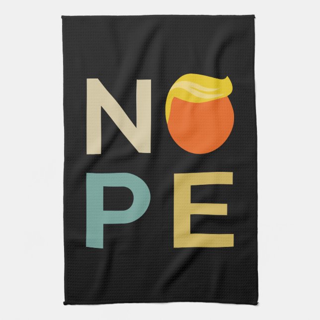 Linge De Cuisine Anti-Trump - Nope Edition III (Vertical)