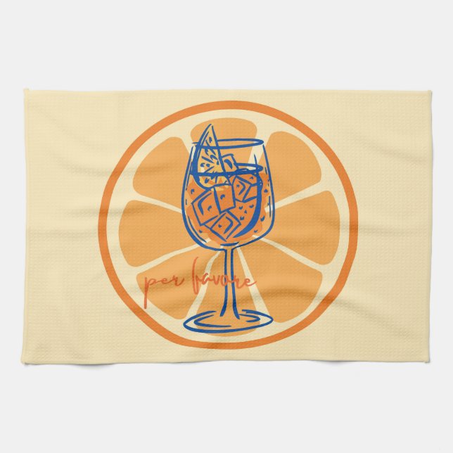 Linge De Cuisine Aperol S'il Vous Plaît (Horizontal)