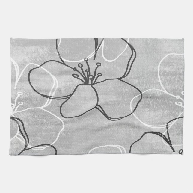 Linge De Cuisine Apple Blossom Dream : Ornement Abstrait (Horizontal)