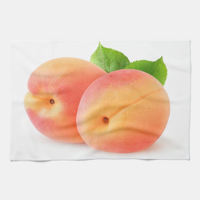Linge De Cuisine Apricots frais (Horizontal)
