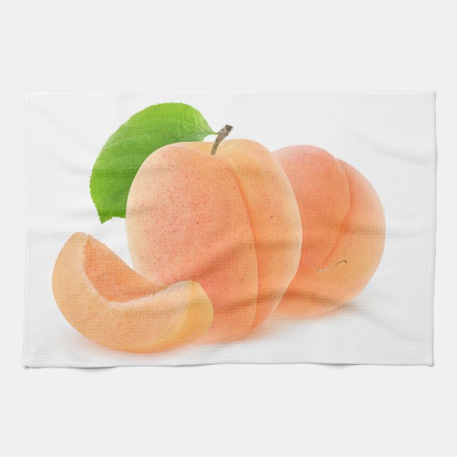Linge De Cuisine Apricots frais (Horizontal)