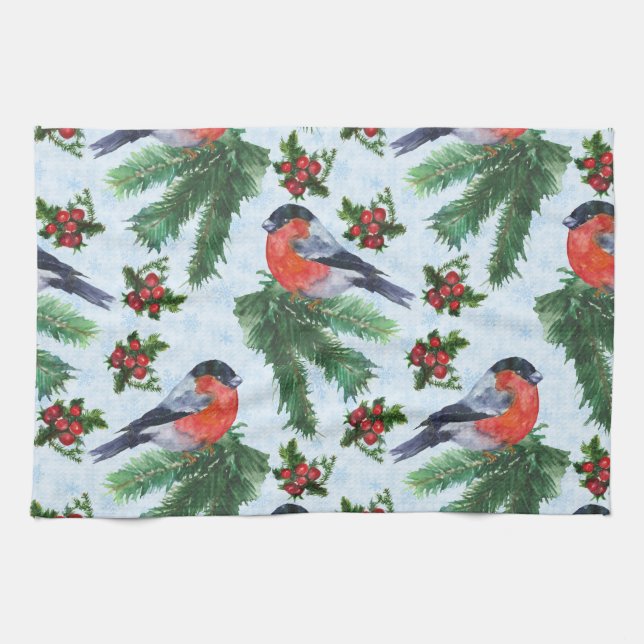 Linge De Cuisine aquarelle (Horizontal)