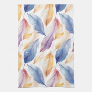 Linge De Cuisine Aquarelle colorée