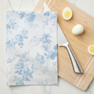 Linge De Cuisine Aquarelle Élégants Florals