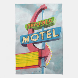 Linge De Cuisine Aquarelle Motel Phoenix