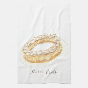 Linge De Cuisine Aquarelle Paris-Brest