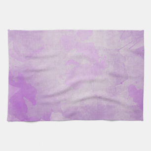Linge De Cuisine Aquarelle violet