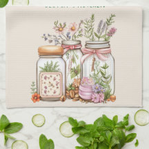 Aquarelle Whimsical Ball Jar