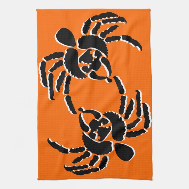 Linge De Cuisine Araignées (Vertical)