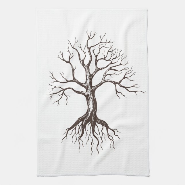 Linge De Cuisine Arbre (Vertical)