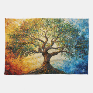 Linge De Cuisine Arbre de connaissances - Peinture à l'huile