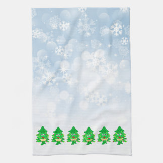 Linge De Cuisine arbre de Noël de Joyeux Noël
