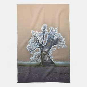 LINGE DE CUISINE ARBRE LONE