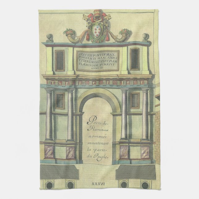 Linge De Cuisine Architecture de la Renaissance d'une porte d'églis (Vertical)