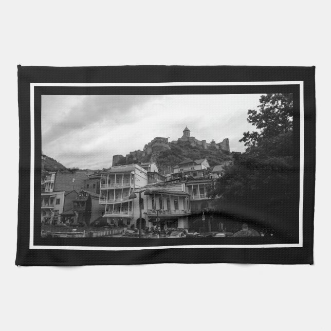 Linge De Cuisine Architecture de rue Tbilissi Georgia (Horizontal)