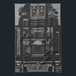 Linge De Cuisine Architecture graphique IV<br><div class="desc">Décorations pour la maison</div>