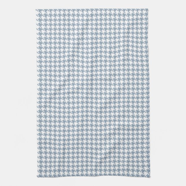 Linge De Cuisine Ardoise et blanc en pied de jambe (Vertical)