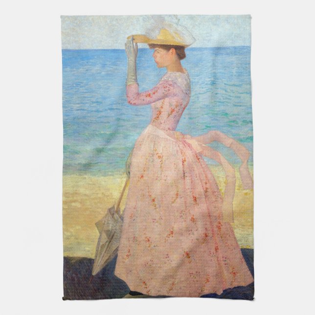 Linge De Cuisine Aristide Maillol - Femme avec Parasol (Vertical)