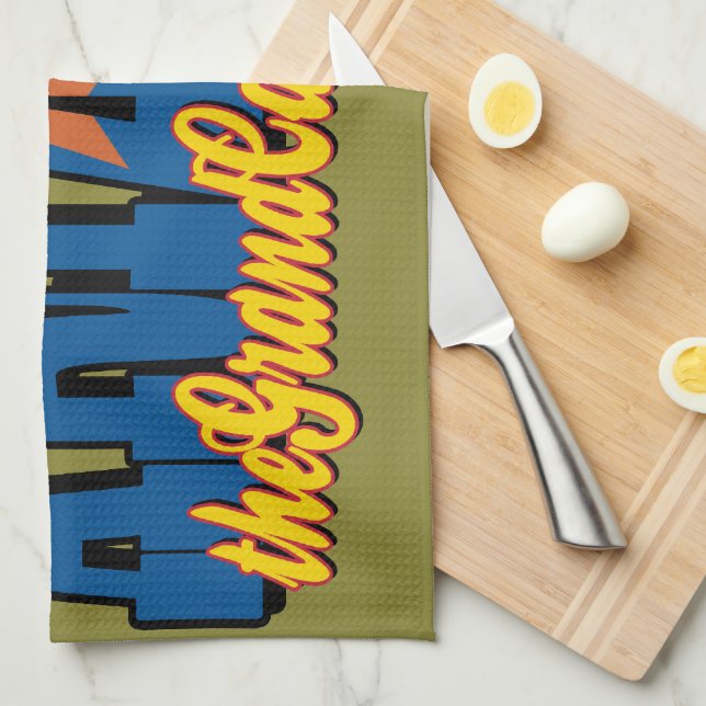 Linge De Cuisine Arizona the Grand Canyon State (Quart Plié)