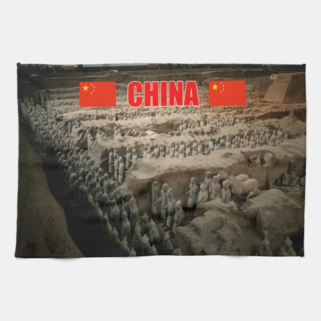 Linge De Cuisine Armée de terre de CHINE (Horizontal)