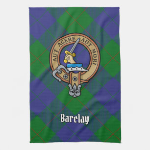 Linge De Cuisine Armoiries du clan Barclay sur tartan