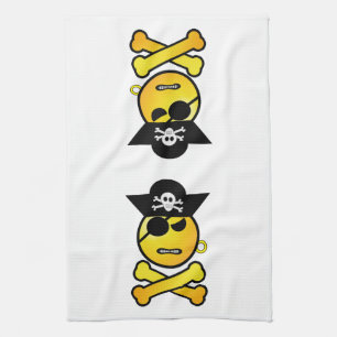 Linge De Cuisine ARRGH - GRR Emoticon Pirate