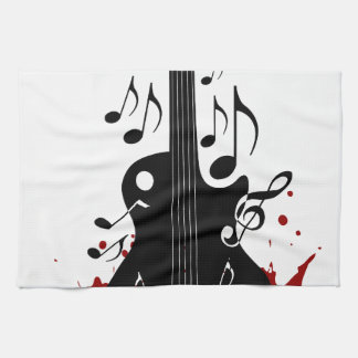 Linge De Cuisine Arrière - plan abstrait de musique