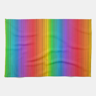 Linge De Cuisine Arrière - plan coloré d'arc-en-ciel