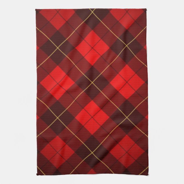 Linge De Cuisine Arrière - plan de tartan de Wallace (Vertical)