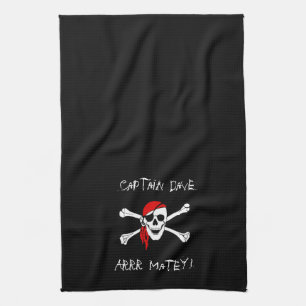 Linge De Cuisine ARRR Matelot Personnalisé Pirate