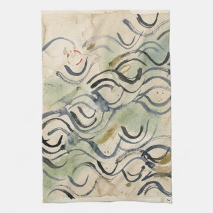 Linge De Cuisine Art de calligraphie japonaise vintage (6)