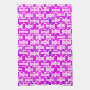 Linge De Cuisine Art Déco industriel chic, violet, orchidée, lavand