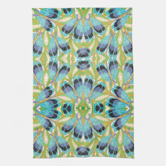 Linge De Cuisine Art Déco vintage Jazz Pochoir Jardin Insectes Bugs