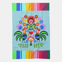 Art folklorique polonais - motif de broderie flora